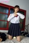 bed blouse kneesocks pleated_skirt ponytail school_uniform skirt yamaguchi_hikari rating:Safe score:0 user:nil!