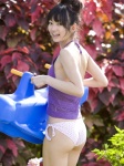 ass bikini halter_top ponytail side-tie_bikini suzuka_morita sweet_breeze swimsuit rating:Safe score:1 user:nil!