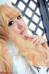 blonde_hair cape cosplay deep_rabbit dress macross macross_frontier macross_frontier:_itsuwari_no_utahime saku sheryl_nome rating:Safe score:0 user:nil!