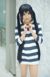 asae_ayato cosplay hair_clips k-on! nakano_azusa shorts tshirt twintails rating:Safe score:5 user:nil!