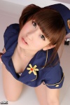 4k-star_028 akiha_chihiro blouse bra cleavage garrison_cap miniskirt pantyhose police_uniform policewoman sheer_legwear side_ponytail skirt rating:Safe score:0 user:nil!