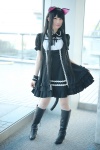 animal_ears asuna boots cat_ears cosplay dress dress_lift original tail rating:Safe score:3 user:nil!