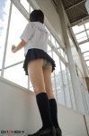 ass bikini costume girlz_high kawakita_yui kneesocks miniskirt pleated_skirt sailor_uniform school_uniform side-tie_bikini skirt swimsuit rating:Safe score:4 user:nil!