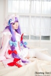 bed cosplay dress hat patchouli_knowledge purple_hair robe saku sweet_garden thighhighs touhou zettai_ryouiki rating:Safe score:0 user:nil!