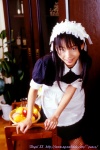 apron costume dress fishnet_pantyhose hairband maid maid_uniform matsunaga_ayaka pantyhose sweet_life rating:Safe score:0 user:nil!