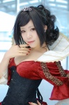 alice_in_wonderland cleavage corset cosplay dress queen_of_hearts_(wonderland) shimotsuki_sato tiara rating:Safe score:1 user:nil!