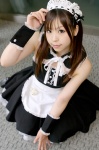 apron cosplay crinoline hairband katou_mari kore_ga_watashi_no_goshujin-sama maid maid_uniform sawatari_mitsuki wristband rating:Safe score:0 user:pixymisa