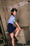 akiyama_rina blouse costume dgc_0575 hat miniskirt police_uniform policewoman skirt rating:Safe score:0 user:nil!