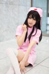 cosplay dress fujimi_suzu nana nitro_super_sonic nurse nurse_cap nurse_uniform thighhighs zettai_ryouiki rating:Safe score:1 user:pixymisa