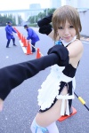 apron cleavage cosplay detached_sleeves dream_c_club dress futaba_riho kipi rating:Safe score:0 user:sweetdulzexx!