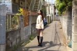 blouse kneesocks pleated_skirt school_uniform shizuka_(ii) skirt sweater_vest rating:Safe score:1 user:nil!
