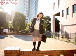 blazer blouse bookbag costume inamura_moto kneesocks pleated_skirt school_uniform skirt sweater tie rating:Safe score:0 user:nil!