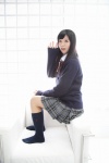 akiloveschool blouse cardigan cosplay itsuki_akira kneesocks original pleated_skirt school_uniform skirt rating:Safe score:1 user:nil!