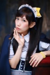afilia_saga blouse cape cosplay hairband kohinata_kurumi pleated_skirt skirt vest rating:Safe score:0 user:nil!