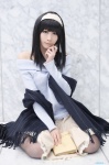 black_legwear cosplay hairband idolmaster idolmaster_cinderella_girls pantyhose sagisawa_fumika scarf skirt sweater tamago rating:Safe score:1 user:nil!