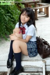 blouse kneesocks morita_miho pleated_skirt school_uniform skirt rating:Safe score:1 user:nil!