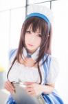 apron blouse cosplay hairband jill_(ii) kasumigaoka_utaha saenai_heroine_no_sodatekata skirt waitress waitress_uniform rating:Safe score:0 user:nil!