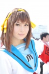 armband cosplay hairband hair_ribbons kamijou_yuzuru sailor_uniform school_uniform suzumiya_haruhi suzumiya_haruhi_no_yuuutsu rating:Safe score:0 user:nil!