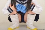 buruma gym_uniform hamada_yuri loose_socks pleated_skirt sailor_uniform school_uniform shorts skirt socks twintails rating:Safe score:0 user:nil!