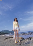 aragaki_yui beach bomb_tv_0608 ocean shorts tank_top rating:Safe score:0 user:nil!