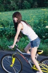aizawa_rina bicycle denim shorts tank_top wpb_126 rating:Safe score:1 user:nil!
