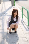 blouse koizumi_miku miniskirt panties pantyhose skirt vest rating:Safe score:0 user:nil!