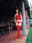 adult_license akiyama_rina bustier cleavage garters lingerie panties thighhighs rating:Safe score:2 user:nil!
