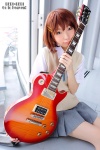 blouse cosplay guitar hirasawa_yui k-on! natsuki_(iii) pleated_skirt school_uniform skirt sweater_vest rating:Safe score:0 user:nil!