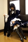 boots cosplay dress hairband matsunaga_ayaka rozen_maiden suigintou wings rating:Safe score:1 user:nil!