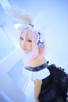 animal_ears bunny_ears cosplay dress headphones nitro_super_sonic pink_hair saku super_soniko rating:Safe score:0 user:nil!