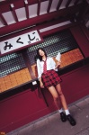 blouse costume eikura_nana miniskirt plaid pleated_skirt school_uniform skirt socks tie rating:Safe score:0 user:nil!