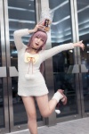 bell bow choker cosplay dress heterochromia k neko_(k) purple_hair yaya rating:Safe score:0 user:pixymisa