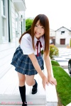 blouse kamakura_misaki kneesocks pleated_skirt school_uniform skirt rating:Safe score:0 user:nil!