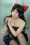 akiyama_mio alime antenna cosplay dress hairbow k-on! pantyhose wings rating:Safe score:1 user:nil!