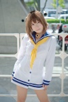 cosplay kantai_collection reco sailor_dress yukikaze_(kantai_collection) rating:Safe score:1 user:nil!