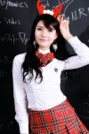 antlers blouse cha_sun_hwa pleated_skirt school_uniform skirt rating:Safe score:0 user:nil!