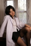 blouse glasses lab_coat miniskirt panties pantyhose skirt tada_asami ys_web_341 rating:Safe score:0 user:nil!