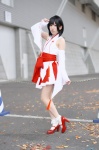 cosplay detached_sleeves fuuka_(iv) miko pleated_skirt skirt socks tagme_model tagme_series yukata rating:Safe score:3 user:nil!