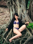 bikini blouse cleavage open_clothes satonaka_rin swimsuit rating:Safe score:0 user:nil!