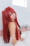 bathroom bathtub bra cosplay guguru guguru_heart kousaka_tamaki red_hair soap_suds to_heart to_heart_2 twintails wet rating:Safe score:0 user:nil!