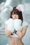 animal_ears bunny_ears cosplay croptop original pantyhose shimizu_miki shorts rating:Safe score:0 user:nil!