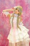 blonde_hair chii_(chobits) chobits cosplay dress mashiyu_ichigo tiered_skirt rating:Safe score:1 user:pixymisa