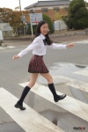 aino blouse kneesocks misty_348 pleated_skirt school_uniform skirt rating:Safe score:0 user:nil!