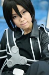 cosplay crossplay kirito_(sao) neko overcoat sword_art_online tshirt rating:Safe score:0 user:pixymisa