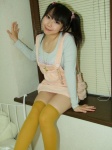 amatsuka_miyu bed jumper miniskirt necklace skirt thighhighs tshirt twintails zettai_ryouiki rating:Safe score:0 user:pixymisa