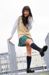 blouse dgc_0858 kawakami_asami kneesocks pleated_skirt school_uniform skirt sweater_vest rating:Safe score:1 user:nil!