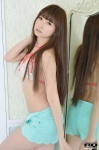 bikini mirror open_clothes rq-star_810 sasaki_airi shorts side-tie_bikini swimsuit rating:Safe score:0 user:nil!