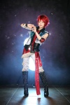 aza_(k_miyuko) cosplay kim_tai_sik microphone otoya_ittoki red_hair tie trousers uta_no_prince-sama rating:Safe score:1 user:DarkSSA
