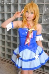 blonde_hair boots cosplay dress hoshii_miki idolmaster jiruko kneehighs rating:Safe score:0 user:nil!