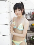 bikini cleavage kurita_emi ponytail side-tie_bikini swimsuit rating:Safe score:0 user:nil!